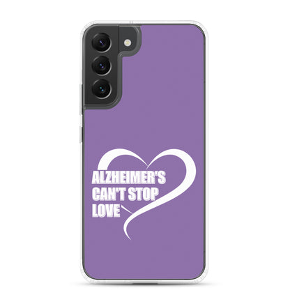 Alzheimer's Awareness Purple Perfect Fit Phone Case for for Samsung®