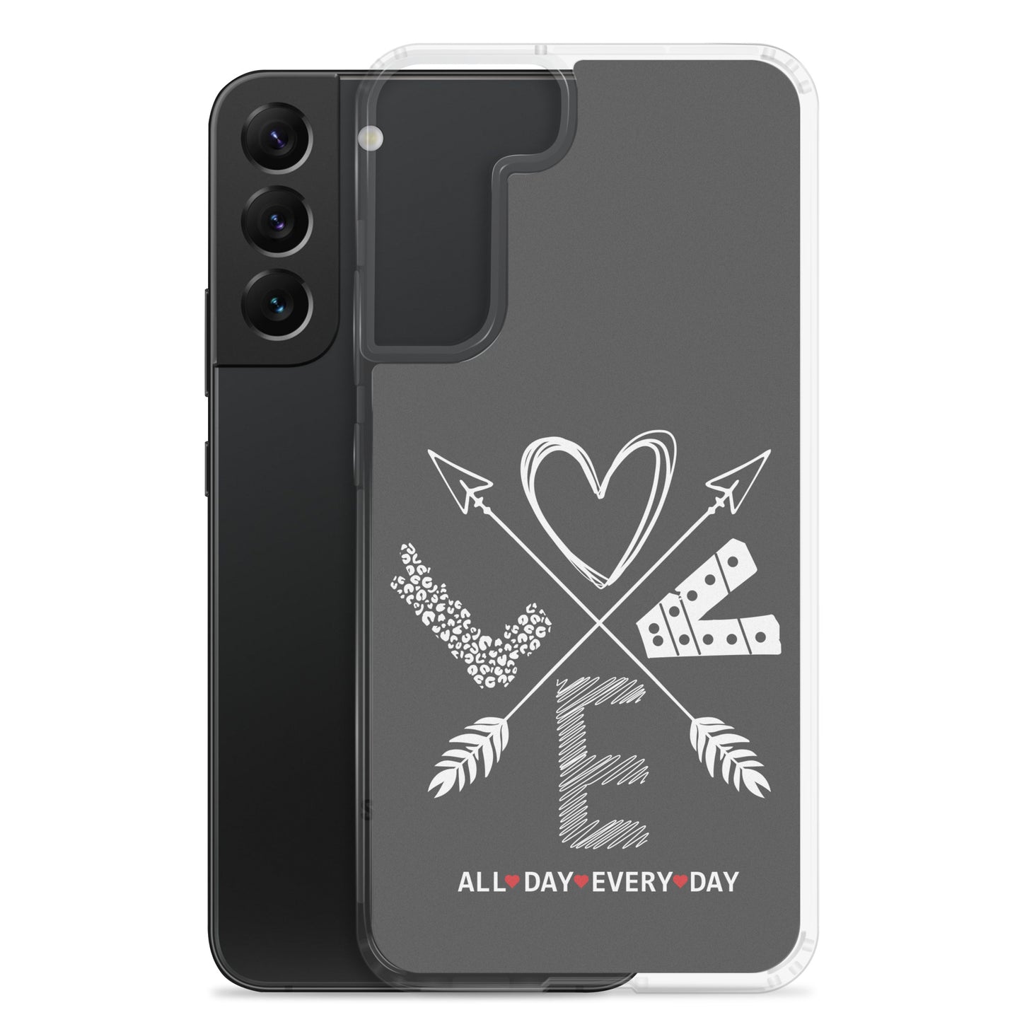 Love All Day Every Day Eclipse Back Perfect Fit Phone Case for Samsung®