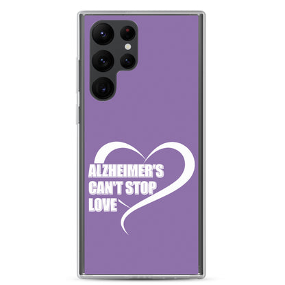 Alzheimer's Awareness Purple Perfect Fit Phone Case for for Samsung®