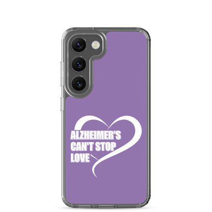 Alzheimer's Awareness Purple Perfect Fit Phone Case for for Samsung®