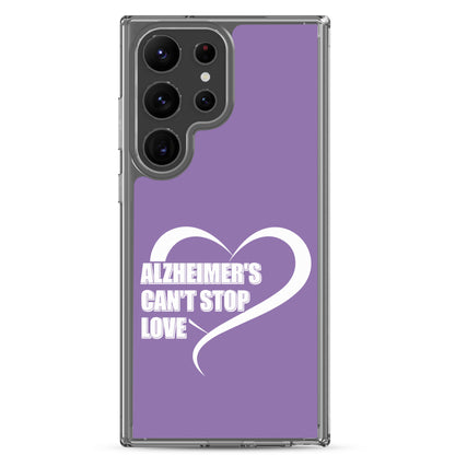 Alzheimer's Awareness Purple Perfect Fit Phone Case for for Samsung®