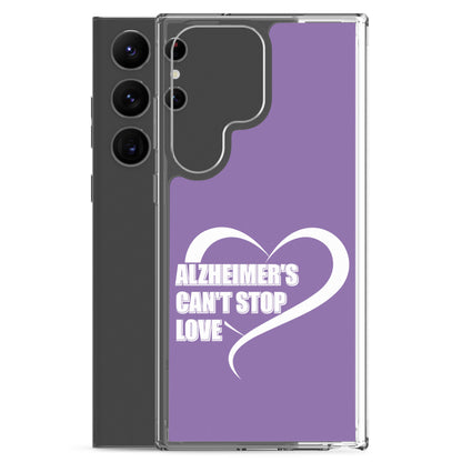 Alzheimer's Awareness Purple Perfect Fit Phone Case for for Samsung®