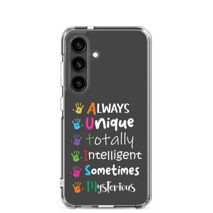 Autism Acceptance Together Eclipse Back Perfect Fit Phone Case for Samsung®