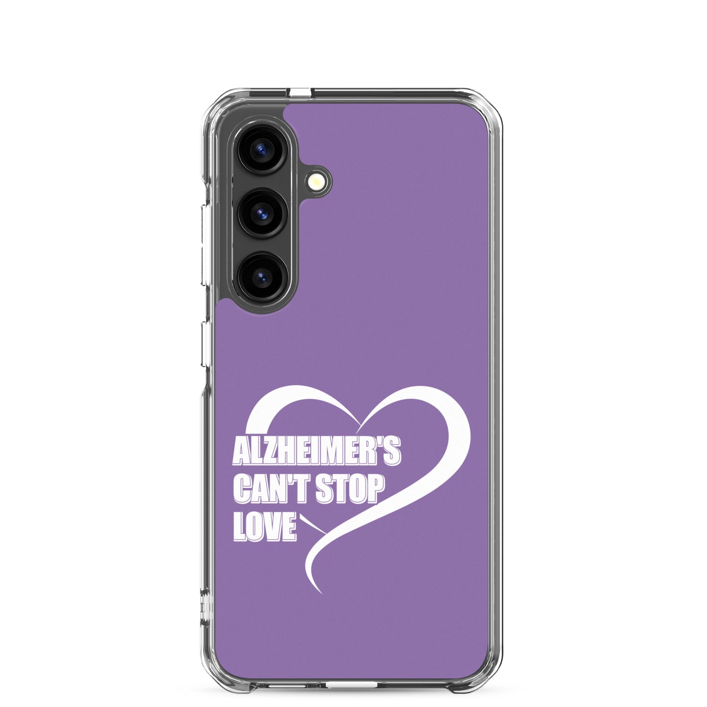 Alzheimer's Awareness Purple Perfect Fit Phone Case for for Samsung®