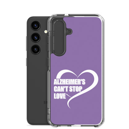 Alzheimer's Awareness Purple Perfect Fit Phone Case for for Samsung®