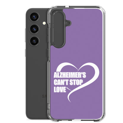 Alzheimer's Awareness Purple Perfect Fit Phone Case for for Samsung®