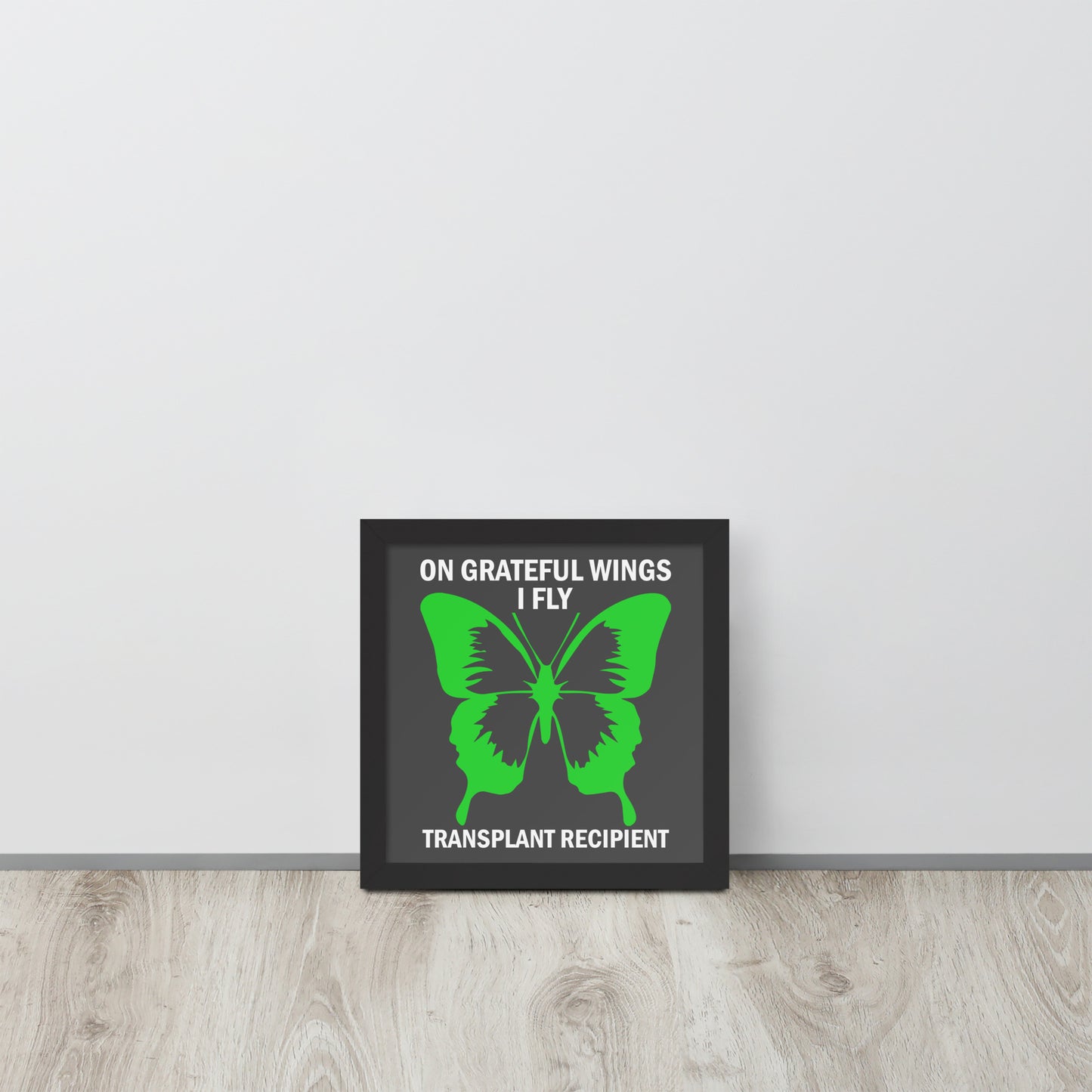 Kidney Awareness Wooden Framed Quality Print