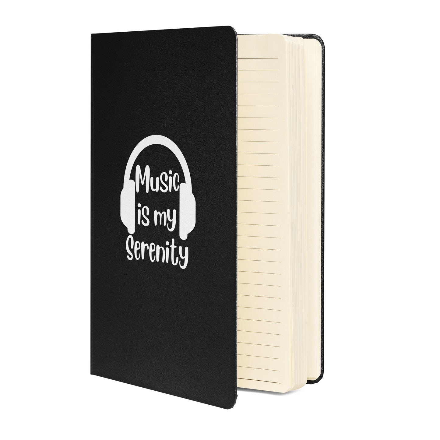 Music is My Serenity Hardcover Bound Journal