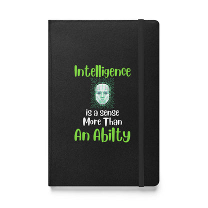 Intelligence is a Sense More Than an Ability Hardcover Bound Journal