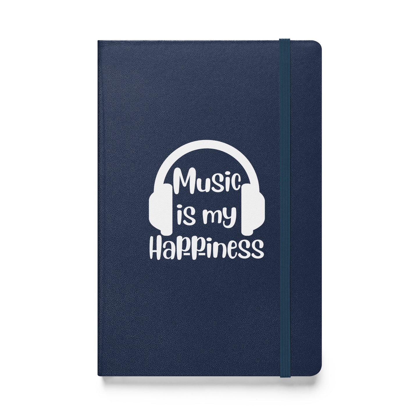 Music is My Happiness Hardcover Bound Journal