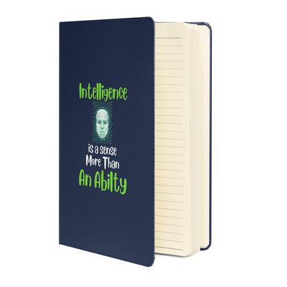 Intelligence is a Sense More Than an Ability Hardcover Bound Journal
