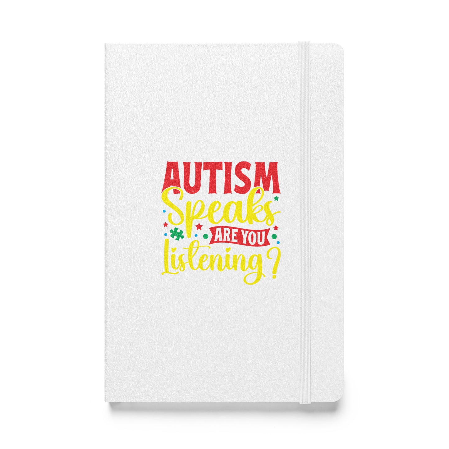 Autism Acceptance Together Hardcover Bound Journal