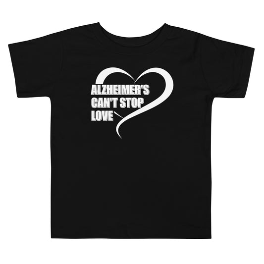 Alzheimer's Awareness Quality Cotton Bella Canvas Toddler T-Shirt