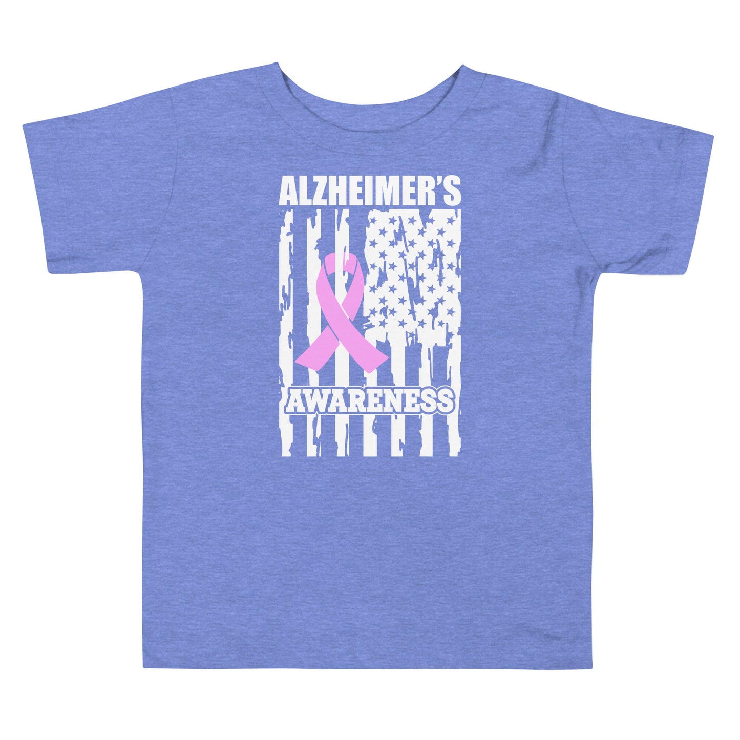 Alzheimer's Awareness Quality Cotton Bella Canvas Toddler T-Shirt