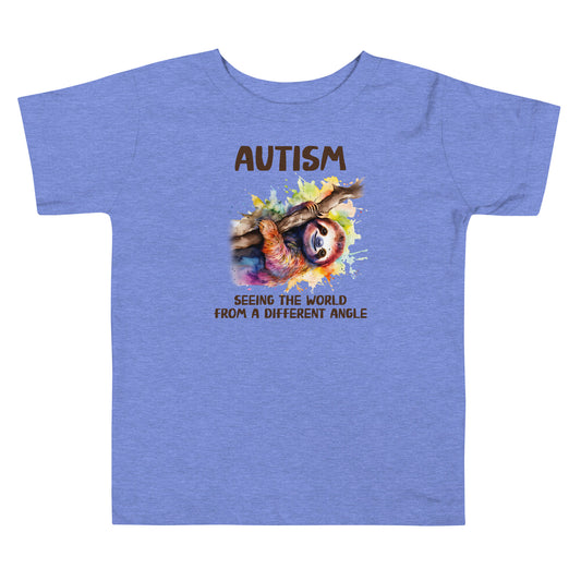 Autism Acceptance Together Quality Cotton Bella Canvas Toddler T-Shirt