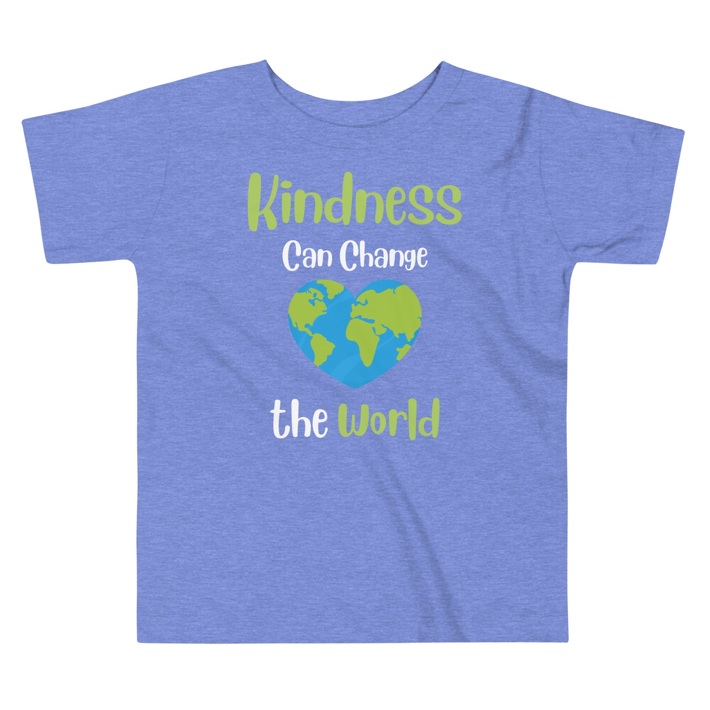 Kindness Can Change the World Quality Cotton Bella Canvas Toddler T-Shirt