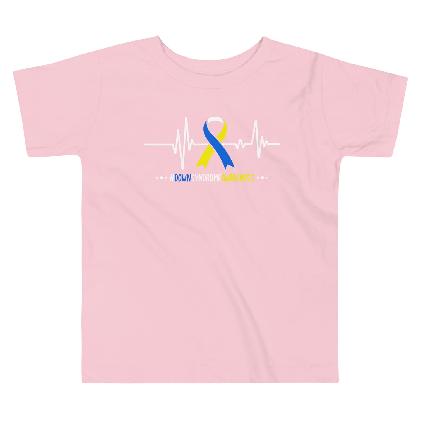 Down Syndrome Awareness Quality Cotton Bella Canvas Toddler T-Shirt