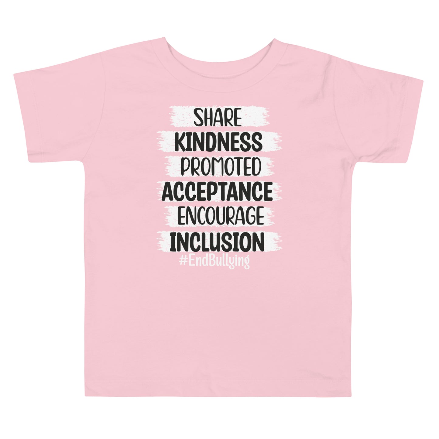 #End Bullying Quality Cotton Bella Canvas Toddler T-Shirt