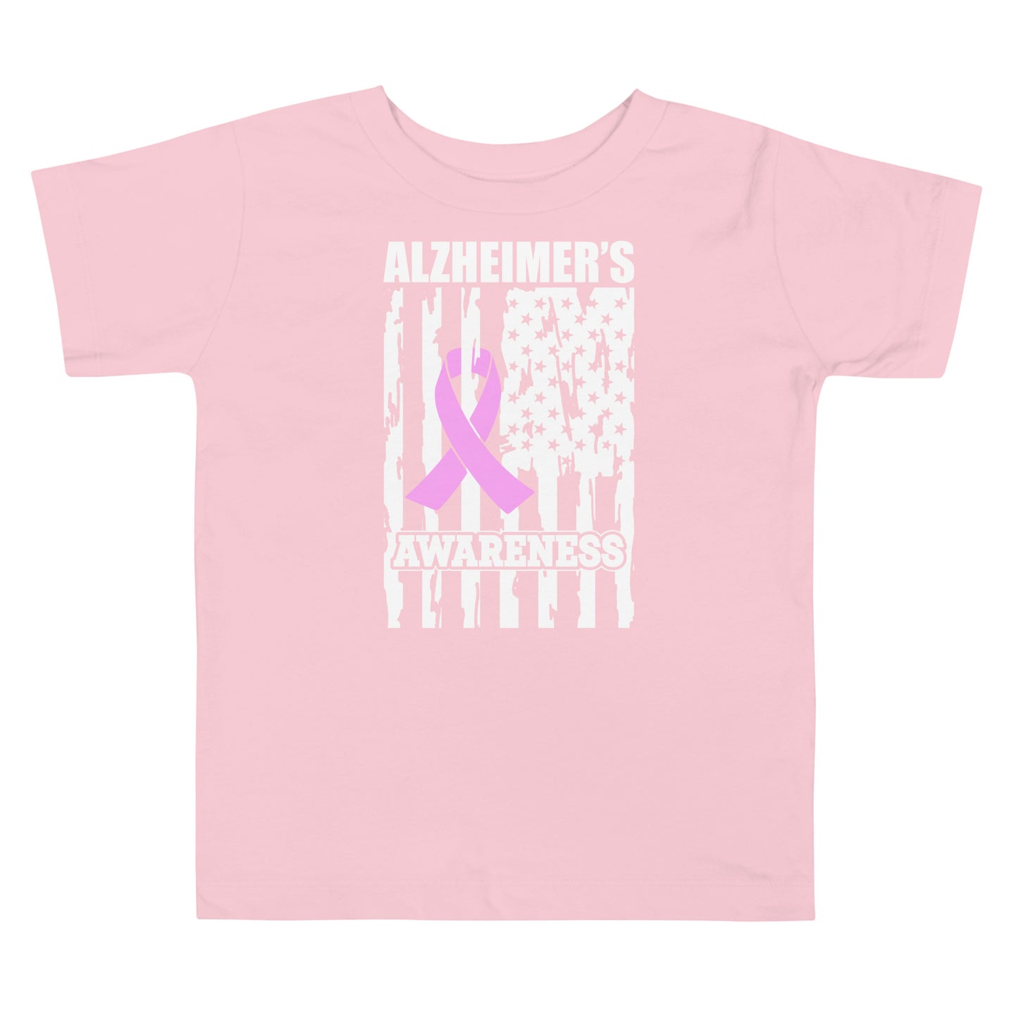 Alzheimer's Awareness Quality Cotton Bella Canvas Toddler T-Shirt