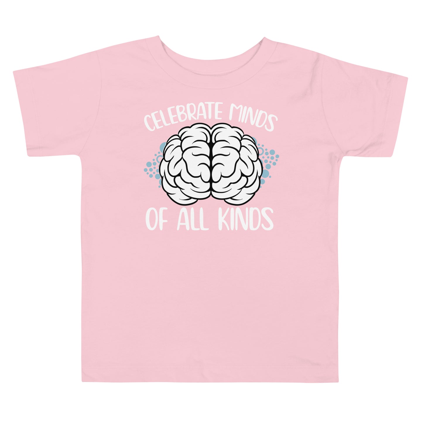 Celebrate Minds of All Kinds Quality Cotton Bella Canvas Toddler T-Shirt