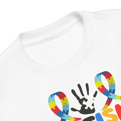 Autism Acceptance Together Quality Cotton Bella Canvas Toddler T-Shirt