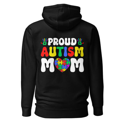 Autism Acceptance Together Quality Cotton Heritage Adult Hoodie