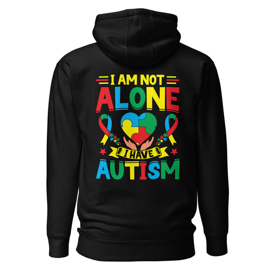 Autism Acceptance Together Quality Cotton Heritage Adult Hoodie