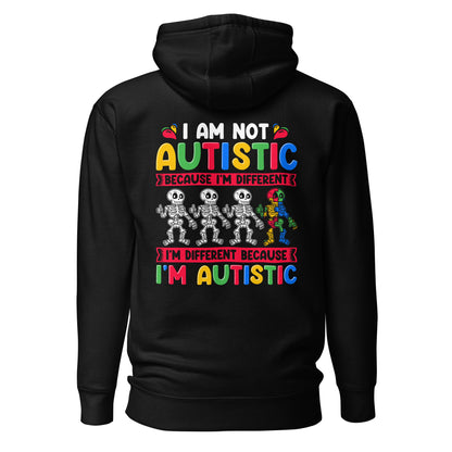 Autism Acceptance Together Quality Cotton Heritage Adult Hoodie