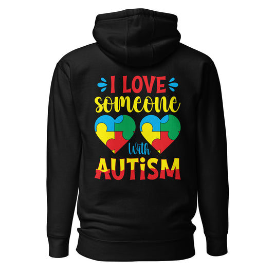 Autism Acceptance Together Quality Cotton Heritage Adult Hoodie