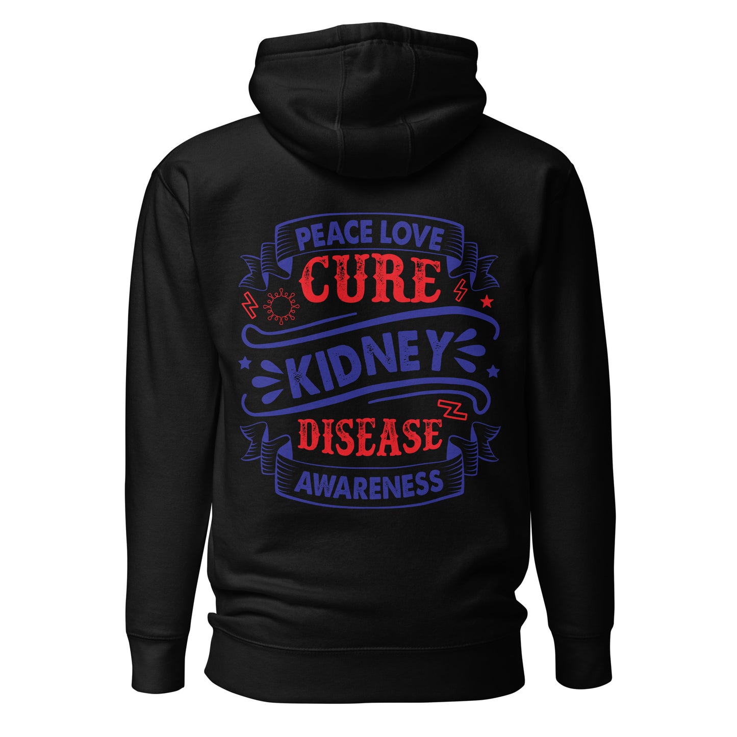 Kidney Awareness Quality Cotton Heritage Adult Hoodie