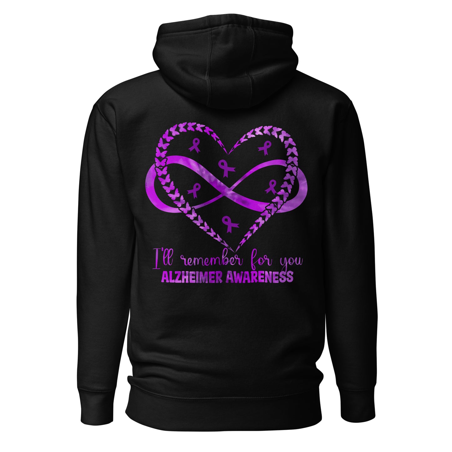 Alzheimer's Awareness Quality Cotton Heritage Adult Hoodie