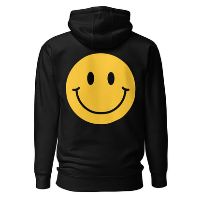 Smiley Face Quality Cotton Heritage Adult Hoodie