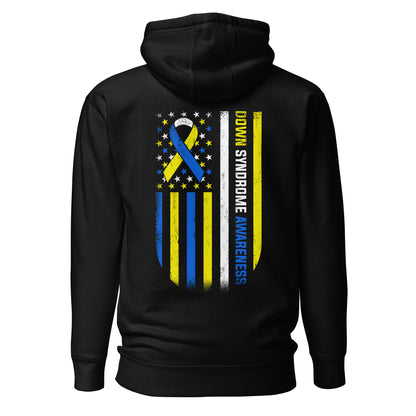 Down Syndrome Awareness Quality Cotton Heritage Adult Hoodie