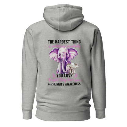 Alzheimer's Awareness Quality Cotton Heritage Adult Hoodie