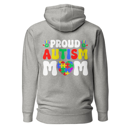 Autism Acceptance Together Quality Cotton Heritage Adult Hoodie