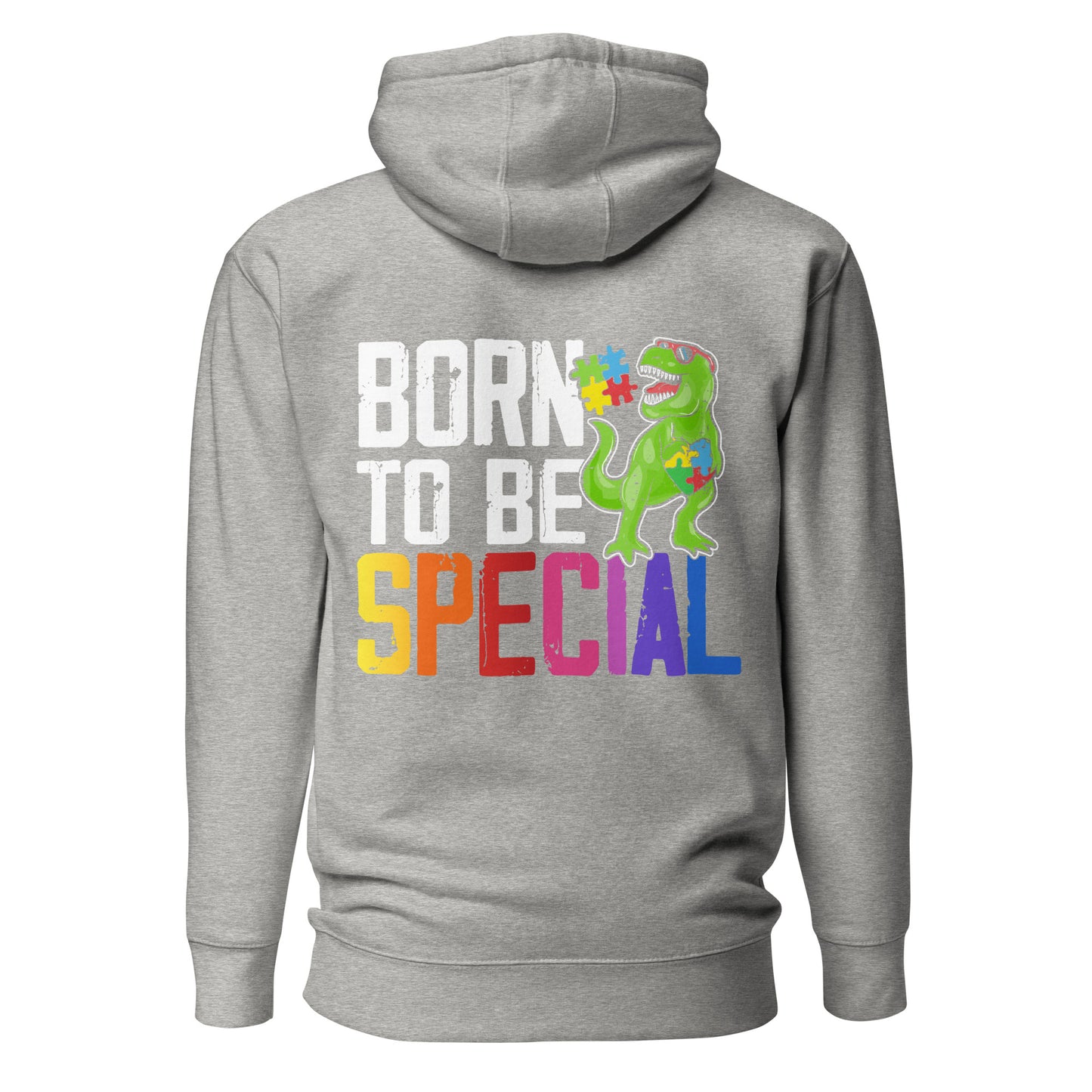 Autism Acceptance Together Quality Cotton Heritage Adult Hoodie