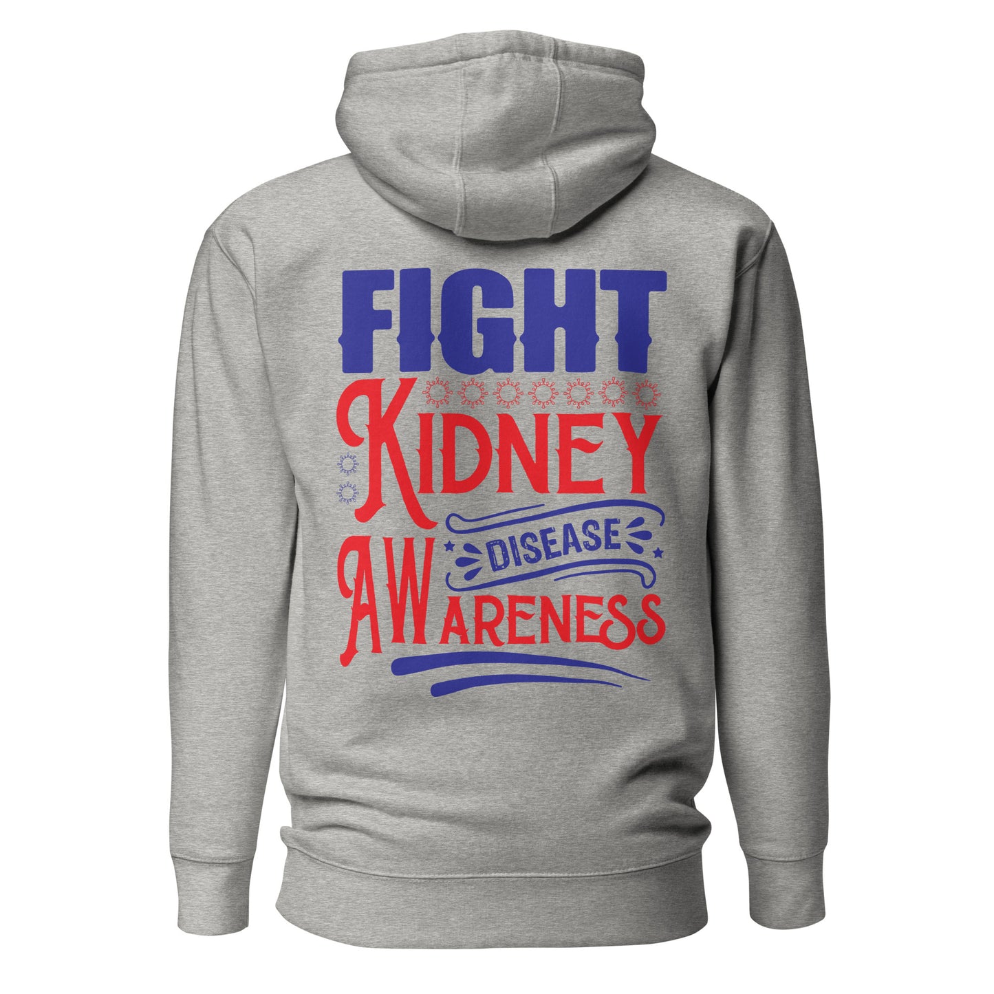 Kidney Awareness Quality Cotton Heritage Adult Hoodie