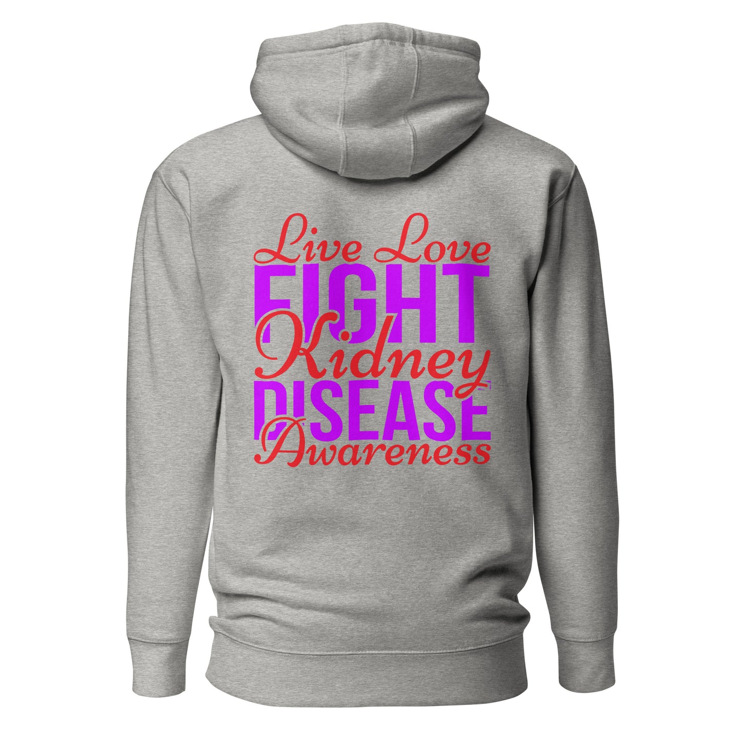 Kidney Awareness Quality Cotton Heritage Adult Hoodie