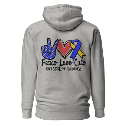 Down Syndrome Awareness Quality Cotton Heritage Adult Hoodie