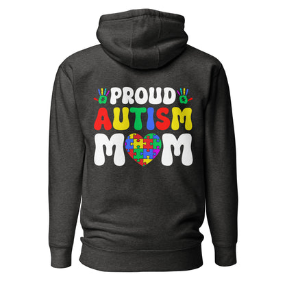 Autism Acceptance Together Quality Cotton Heritage Adult Hoodie