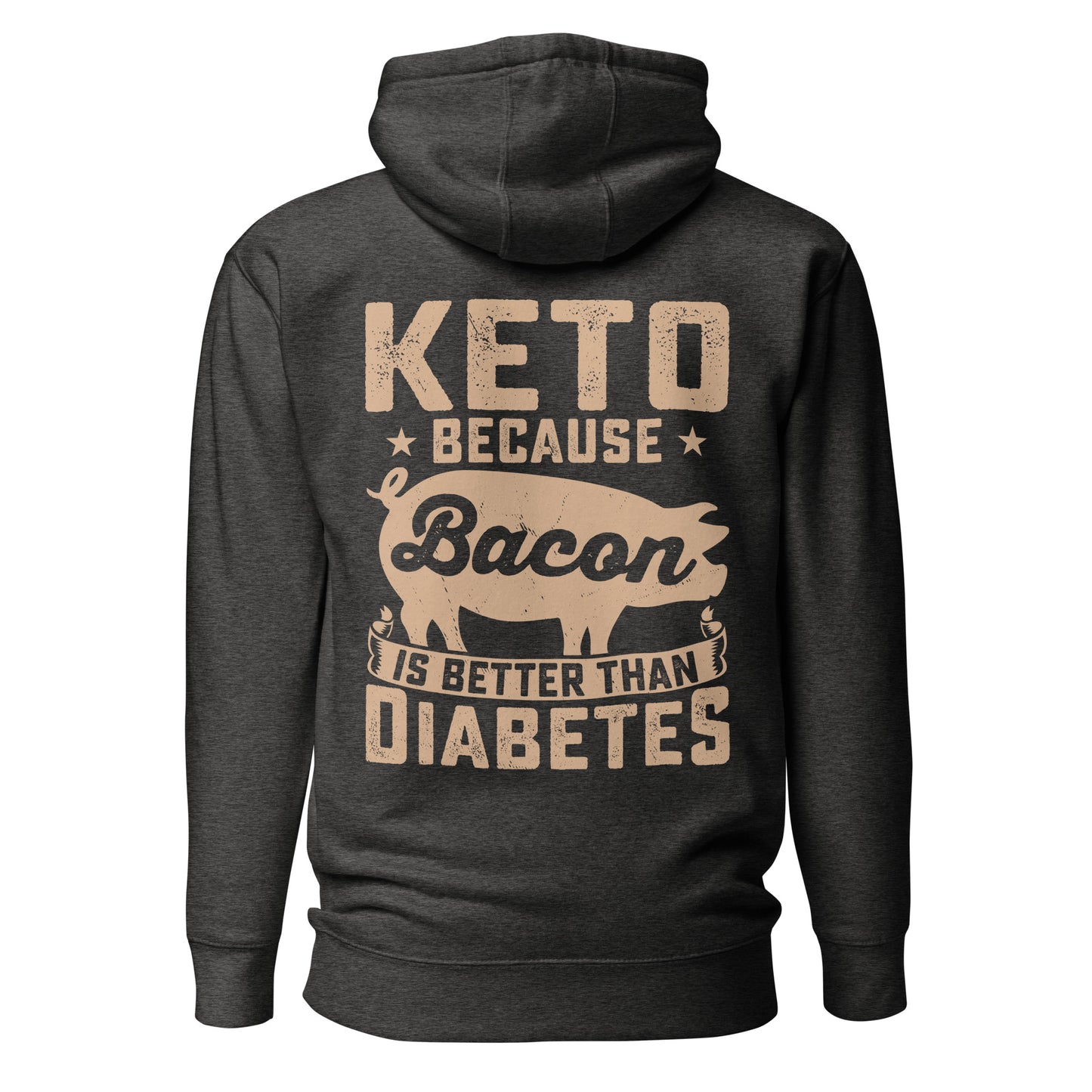 Diabetes Awareness Quality Cotton Heritage Adult Hoodie