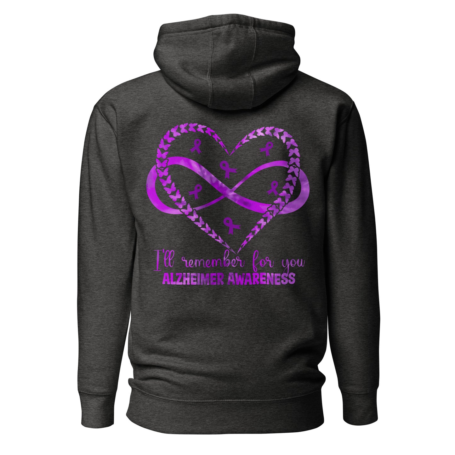 Alzheimer's Awareness Quality Cotton Heritage Adult Hoodie