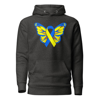 Down Syndrome Awareness Quality Cotton Heritage Adult Hoodie