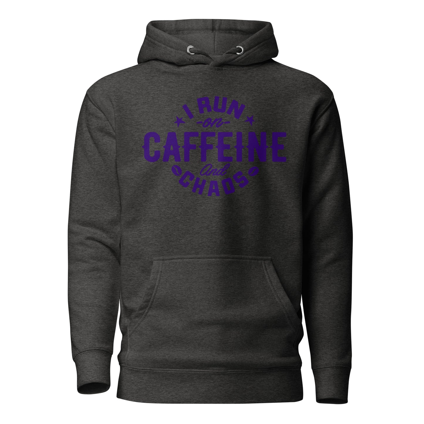 I Run on Caffeine and Chaos Cotton Heritage Unisex Hoodie