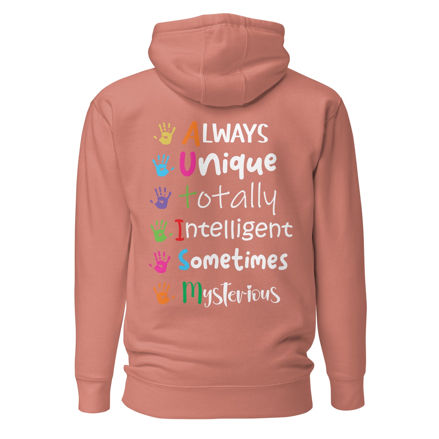 Autism Acceptance Together Quality Cotton Heritage Adult Hoodie