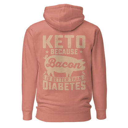 Diabetes Awareness Quality Cotton Heritage Adult Hoodie