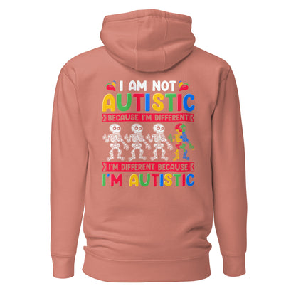 Autism Acceptance Together Quality Cotton Heritage Adult Hoodie