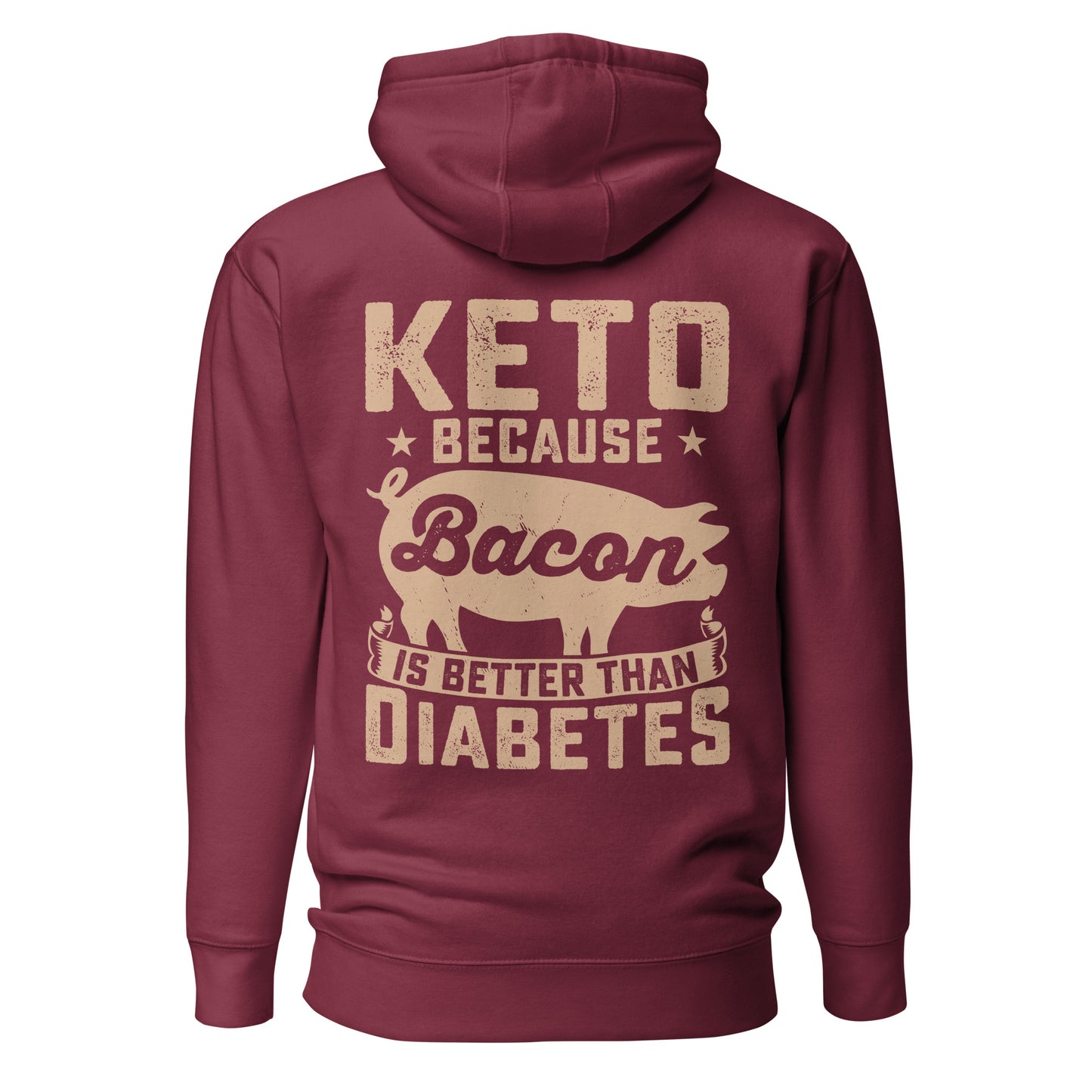 Diabetes Awareness Quality Cotton Heritage Adult Hoodie