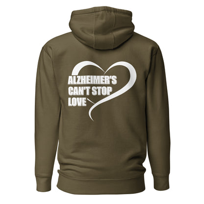 Alzheimer's Awareness Quality Cotton Heritage Adult Hoodie