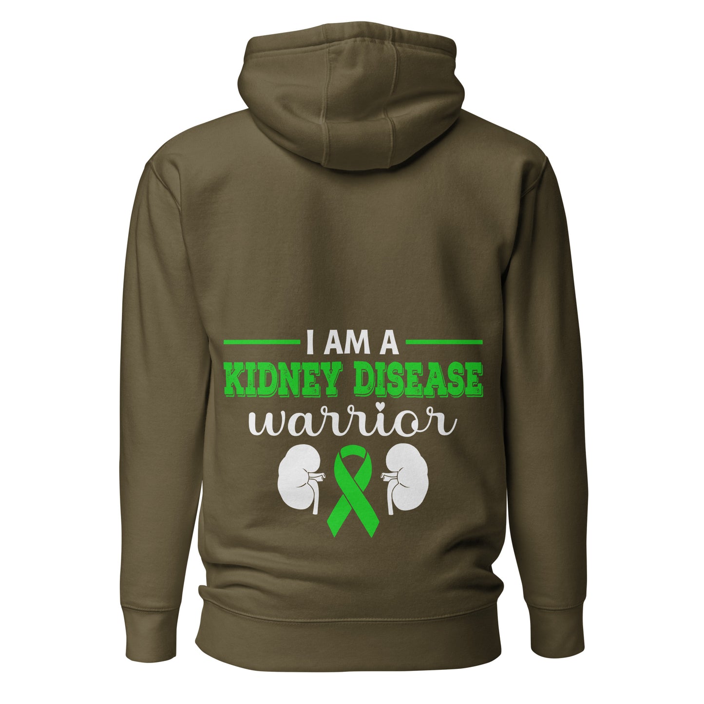 Kidney Awareness Quality Cotton Heritage Adult Hoodie